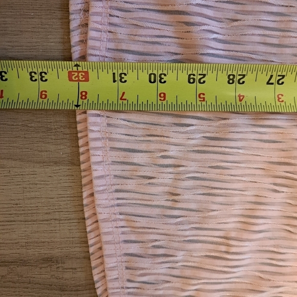 JORDAN Taylor Pink Sheer Swimsuit Cover Up V-neck  Size XL - Picture 6 of 6